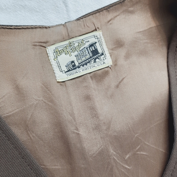 Vintage 70s Men's Vest size Small - Picture 4 of 4